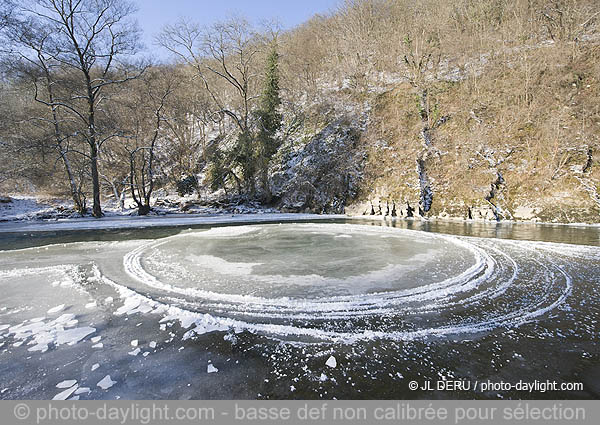 Ourthe en hiver